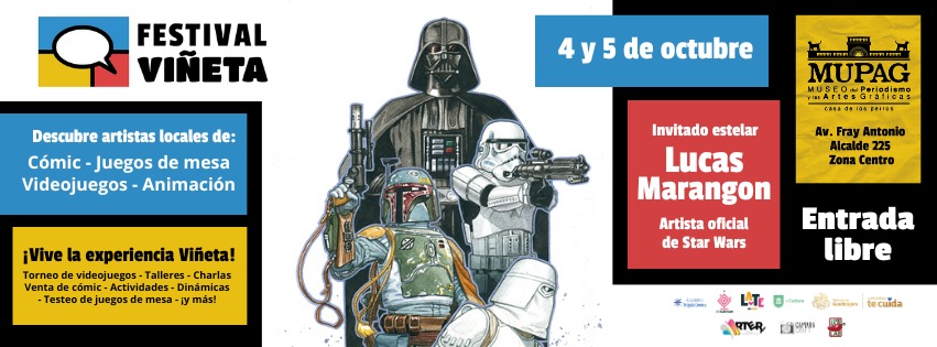 El Festival Viñeta reunirá a los fans del cómic y la cultura geek en el MUPAG El Festival Viñeta reunirá a los fans del cómic y la cultura geek en el MUPAG