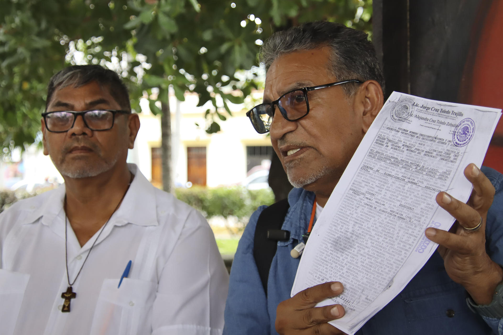 Activista promigrantes en México dice que no es delincuente sino defensor de DD.HH. Activista promigrantes en México dice que no es delincuente sino defensor de DD.HH.