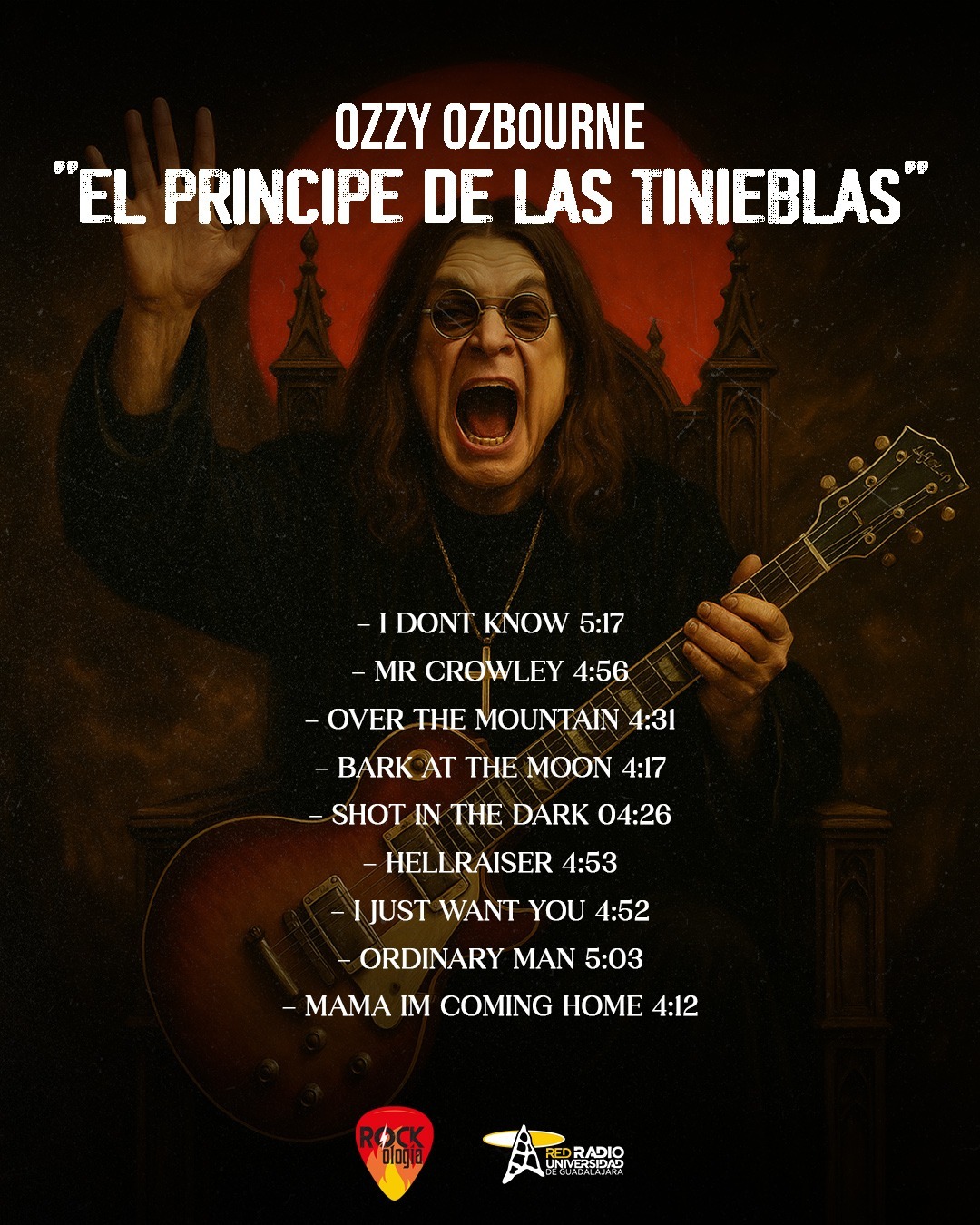 Rockología - Ma. 12 Ago 2025 - Ozzy Ozbourne