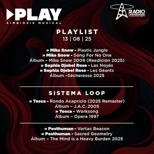 Play - Mi. 13 Ago 2025