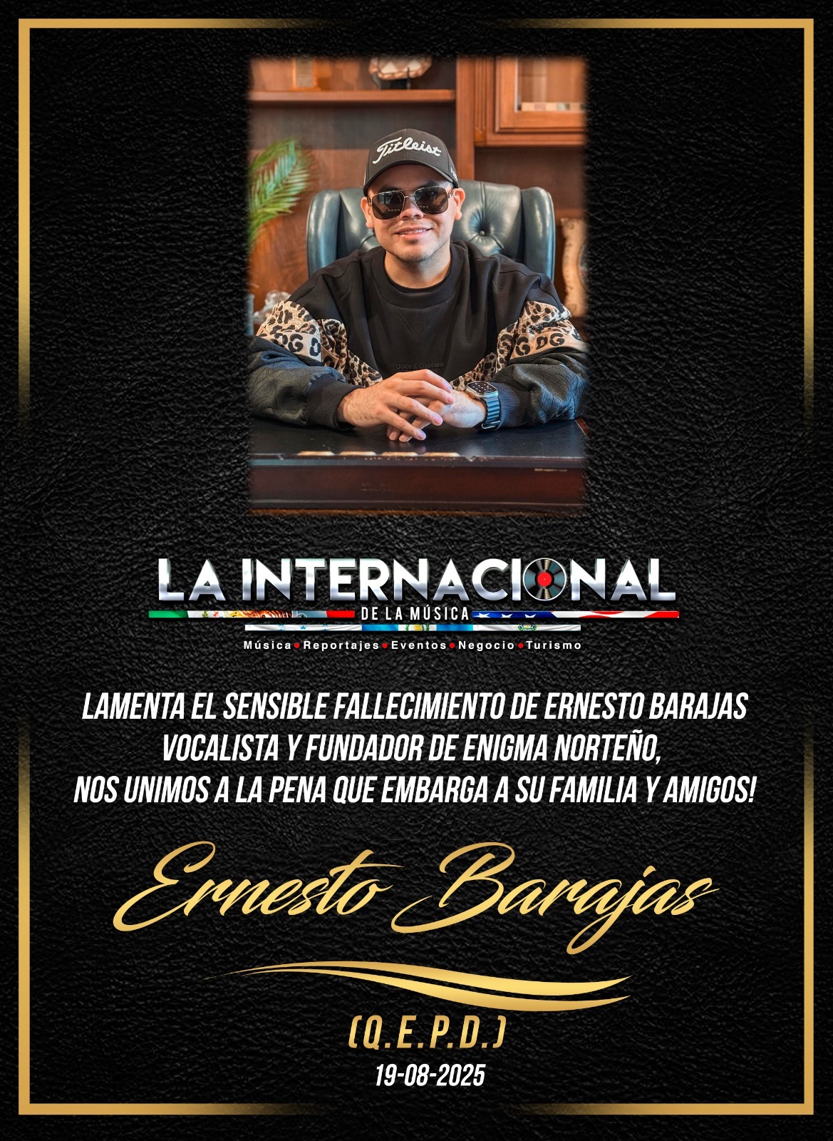 Asesinan a un cantante de música norteña en Zapopan