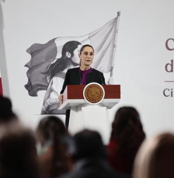La presidenta de México liga lucha climática con reducción de pobreza y soberanía