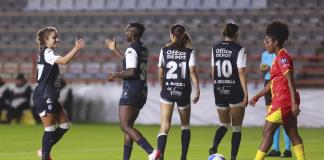 6-0. El Pachuca golea al Chorrillo panameño en la Copa de campeones Concacaf W