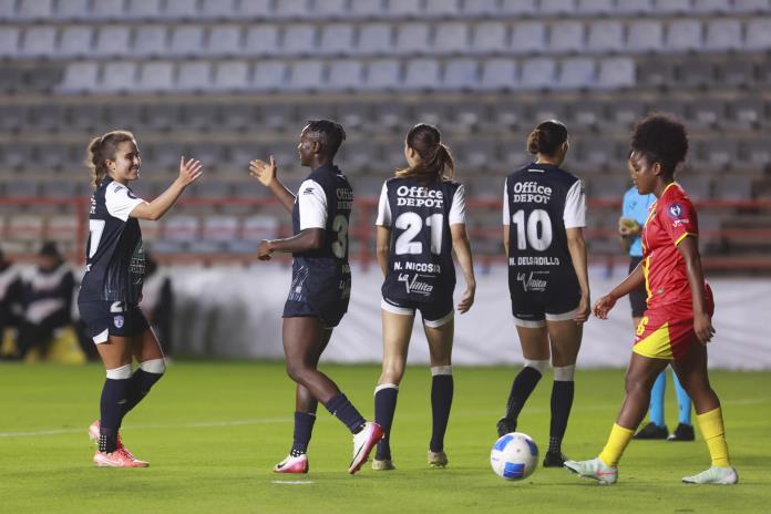 6-0. El Pachuca golea al Chorrillo panameño en la Copa de campeones Concacaf W 6-0. El Pachuca golea al Chorrillo panameño en la Copa de campeones Concacaf W