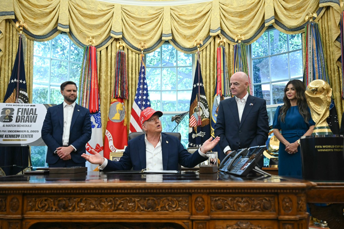 Trump anuncia que el sorteo del Mundial de Fútbol 2026 será en Washington en diciembre Trump anuncia que el sorteo del Mundial de Fútbol 2026 será en Washington en diciembre