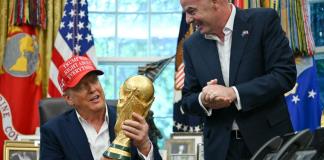 Trump anuncia que el sorteo del Mundial de Fútbol 2026 será en Washington en diciembre