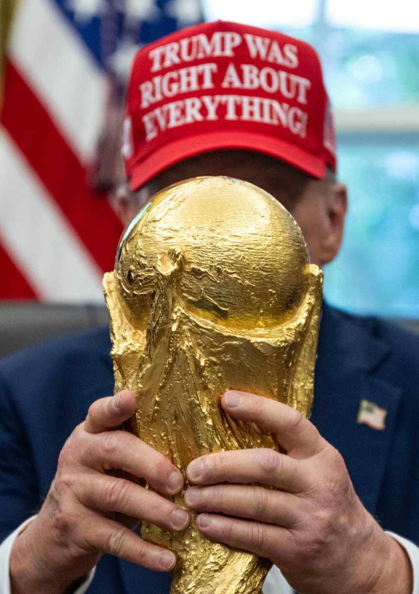 Trump anuncia que el sorteo del Mundial de Fútbol 2026 será en Washington en diciembre Trump anuncia que el sorteo del Mundial de Fútbol 2026 será en Washington en diciembre