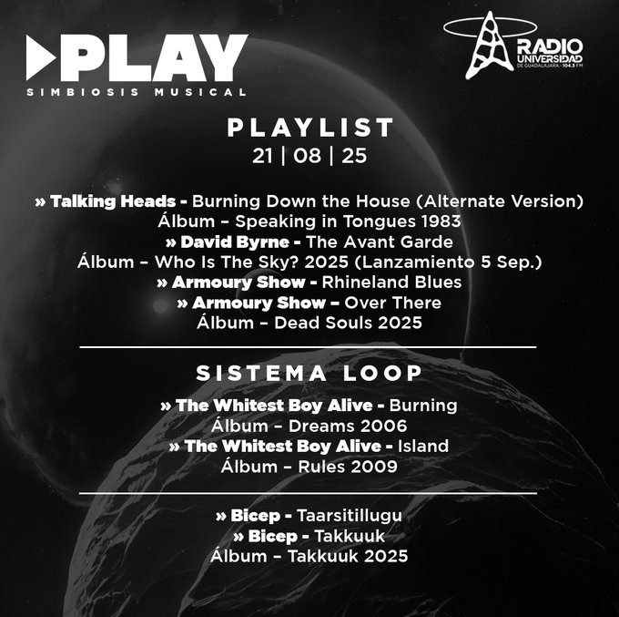 Play - Ju. 21 Ago 2025 Play - Ju. 21 Ago 2025