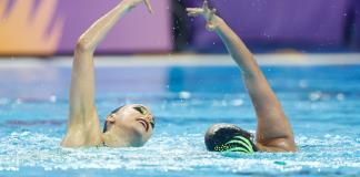 México se lleva el oro en los duetos de la natación panamericana