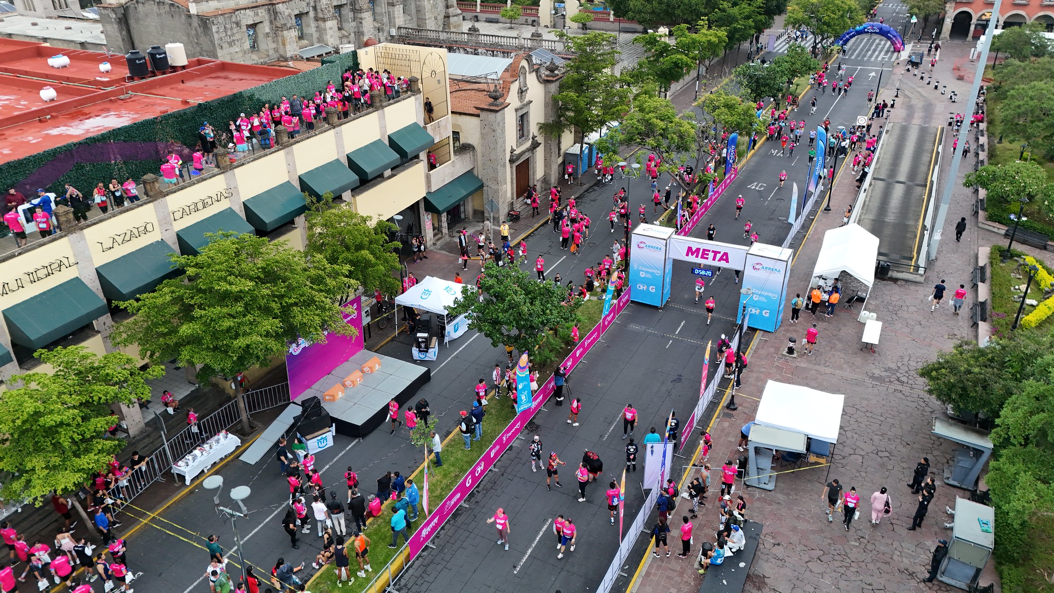 Las calles y avenidas de Guadalajara y Zapopan se llenan de corredores Las calles y avenidas de Guadalajara y Zapopan se llenan de corredores