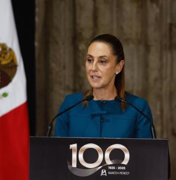 Sheinbaum destaca la estabilidad económica del Banco de México en su centenario