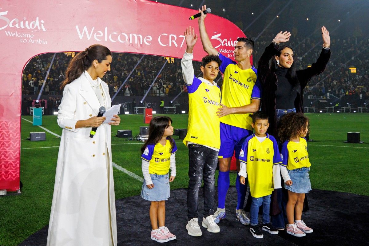 En Arabia Saudita, la pareja Cristiano Ronaldo-Georgina rompe tabúes