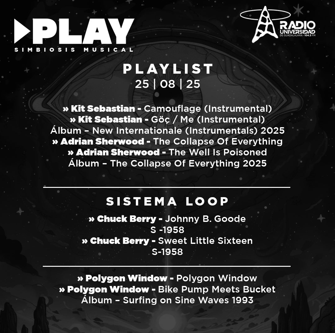 Play - Lu. 25 Ago 2025 Play - Lu. 25 Ago 2025