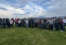 Diputado Sergio Martín del PT entrega apoyos para agricultores en Jocotepec