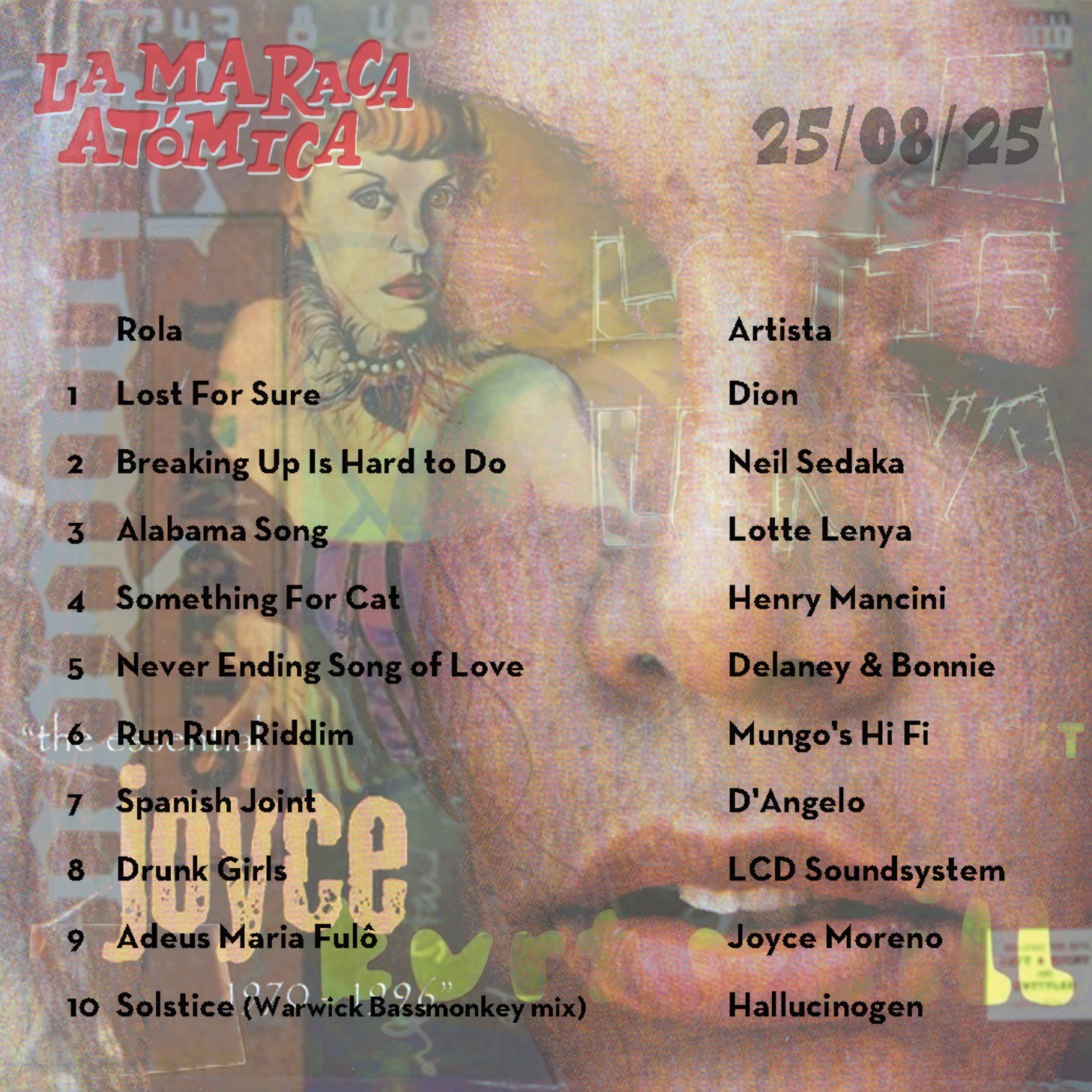 La Maraca Atomica - Lu. 25 Ago 2025 - Con verdaderas oldies
