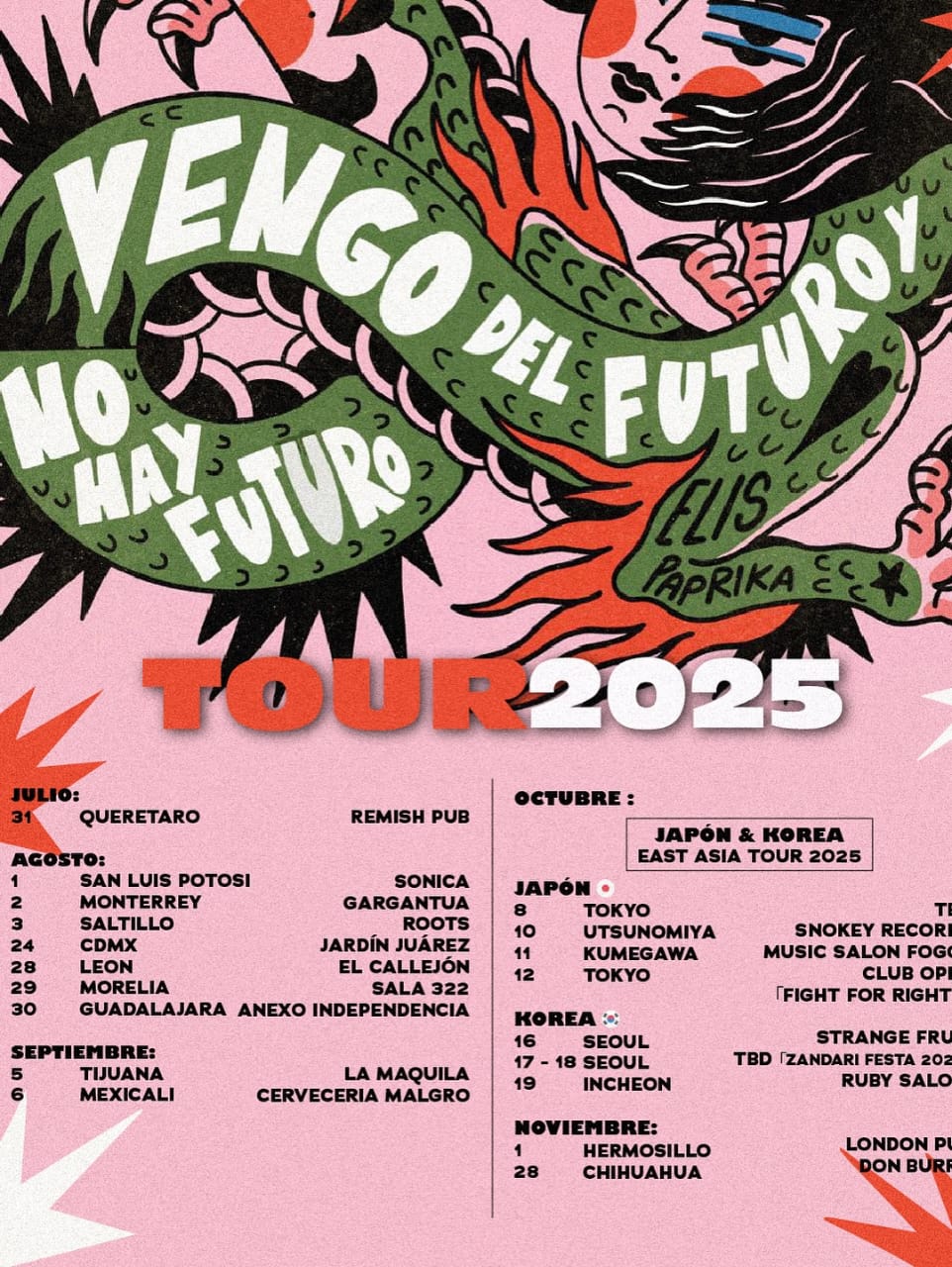 Elis Paprika se reencuentra con Guadalajara para presentar “Vengo del futuro y no hay futuro” Elis Paprika se reencuentra con Guadalajara para presentar “Vengo del futuro y no hay futuro”
