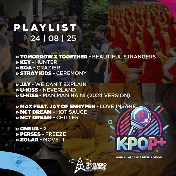 Kpop Plus “Asia a través de tus oídos” - Domingo 24 Agosto