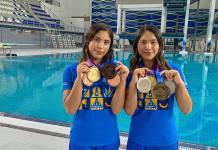 Lía y Mía Cueva, las gemelas tapatías que a los 14 años ya firman su historia en los clavados en México