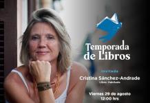 Temporada de Libros - Vi. 29 Ago 2025 - Cristina Sánchez-Andrade