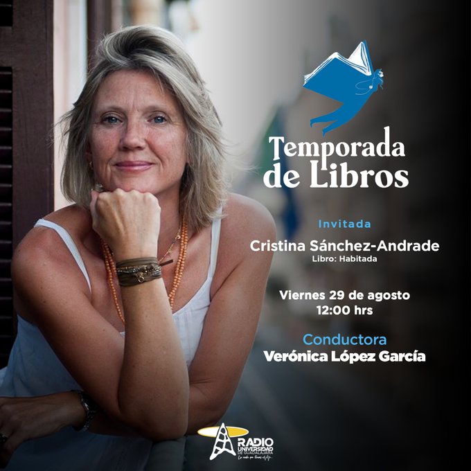 Temporada de Libros - Vi. 29 Ago 2025 - Cristina Sánchez-Andrade Temporada de Libros - Vi. 29 Ago 2025 - Cristina Sánchez-Andrade