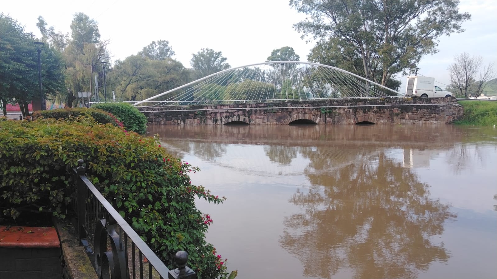 Tormenta desborda ríos en Los Altos; autoridades minimizan afectaciones Tormenta desborda ríos en Los Altos; autoridades minimizan afectaciones