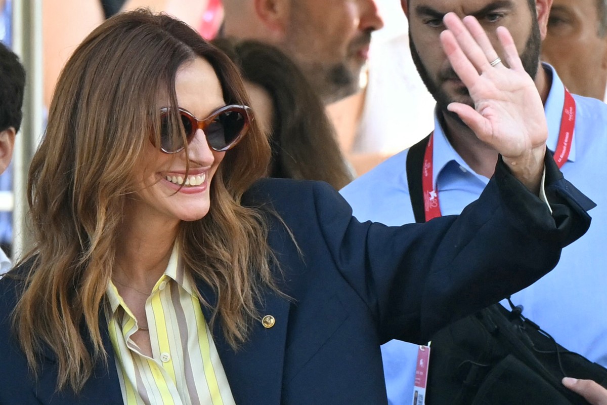 Debut para Julia Roberts en la alfombra roja de la Mostra de Venecia Debut para Julia Roberts en la alfombra roja de la Mostra de Venecia