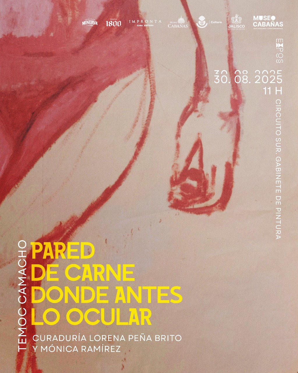 “Pared de carne donde antes lo ocular”: la masculinidad bajo otra mirada llega al Museo Cabañas “Pared de carne donde antes lo ocular”: la masculinidad bajo otra mirada llega al Museo Cabañas