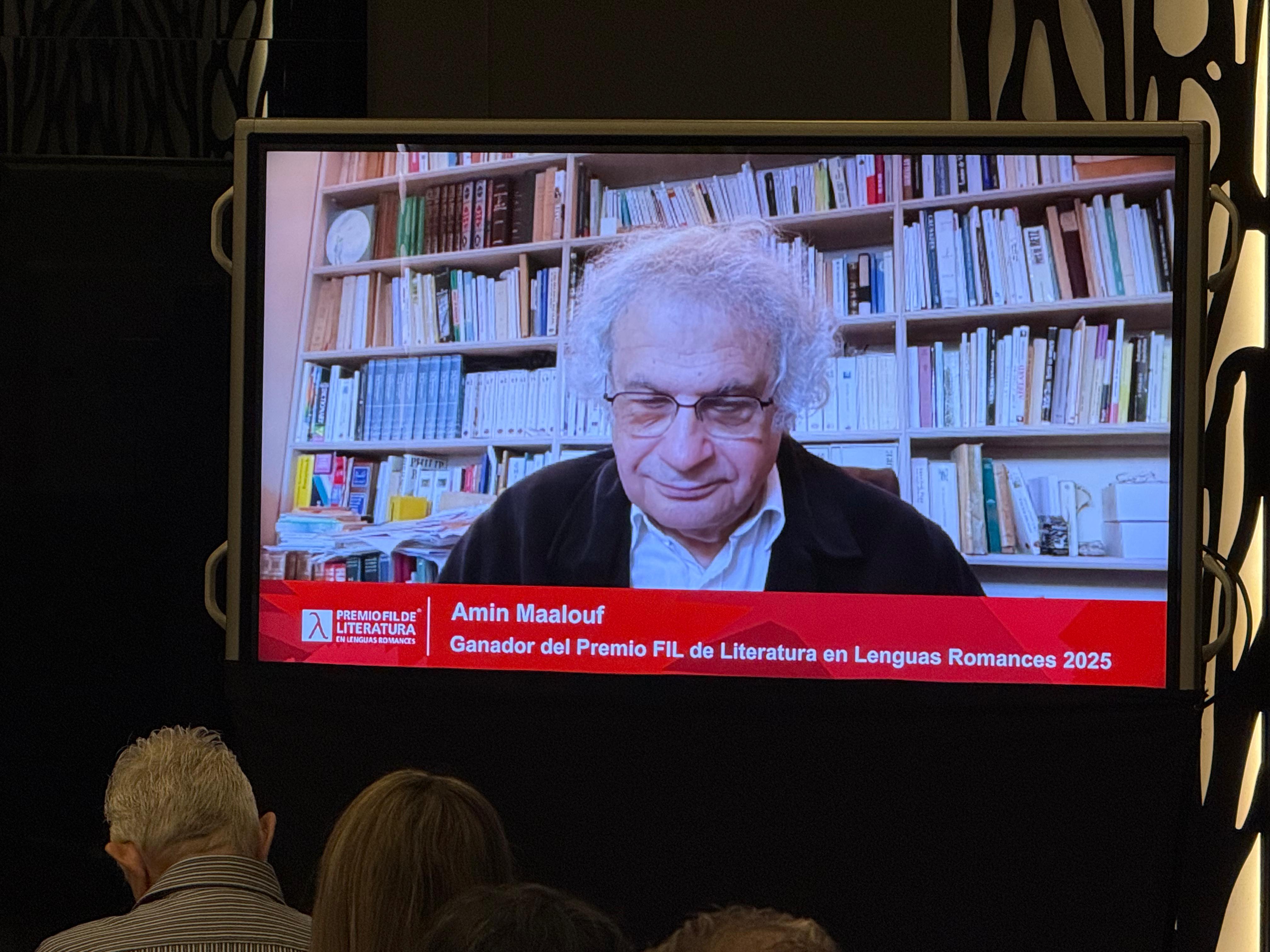 El escritor Franco libanés Amin Maalouf es el Premio FIL de Literatura en Lenguas Romances 2025 El escritor Franco libanés Amin Maalouf es el Premio FIL de Literatura en Lenguas Romances 2025