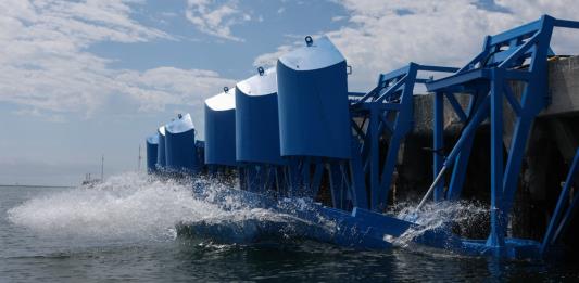 La energía del mar se convierte en electricidad en el puerto de Los Ángeles