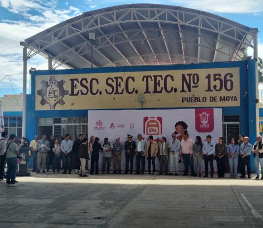 Inicia en Lagos de Moreno la entrega de paquetes escolares del programa "Listo Jalisco"