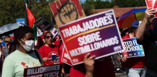 Protestas masivas por el Día del Trabajo acusan a Trump de favorecer a los ricos en EE.UU.