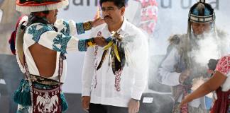 Con una ceremonia indígena, asume primera Suprema Corte elegida por voto popular