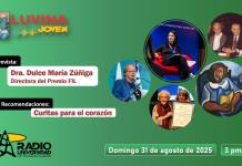 Dulce María Zúñiga y el Premio FIL. Curitas para el corazón. Luvina Joven Radio 31 agosto 2025