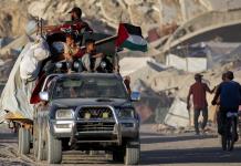 Israel quiere crear una zona humanitaria para los habitantes que huyen de Ciudad de Gaza
