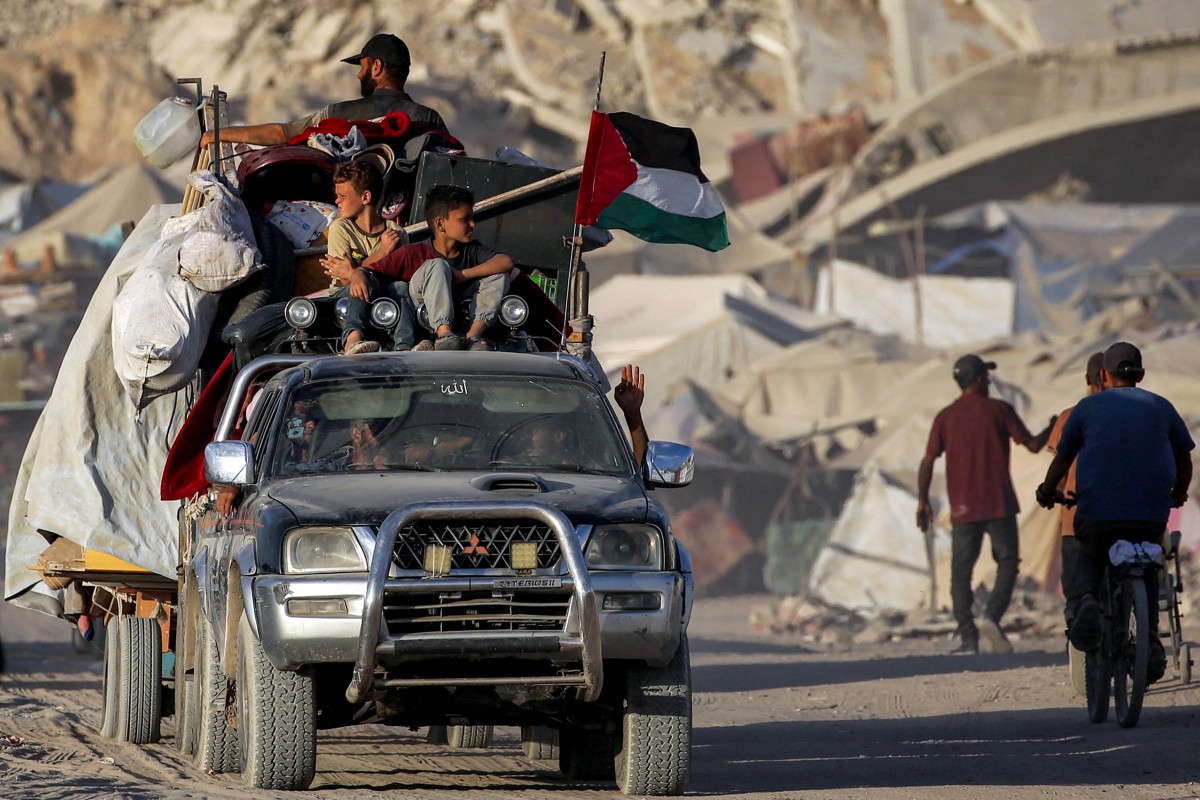 Israel quiere crear una zona humanitaria para los habitantes que huyen de Ciudad de Gaza