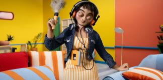 La actriz mexicana Gabriela Cartol destaca en la serie de stop motion Mujeres con hombreras