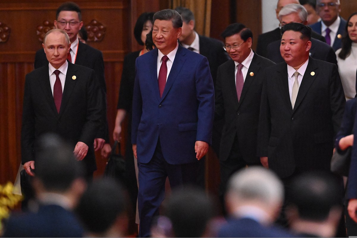 China es imparable, afirma Xi junto a Kim y Putin durante gran desfile militar en Pekín