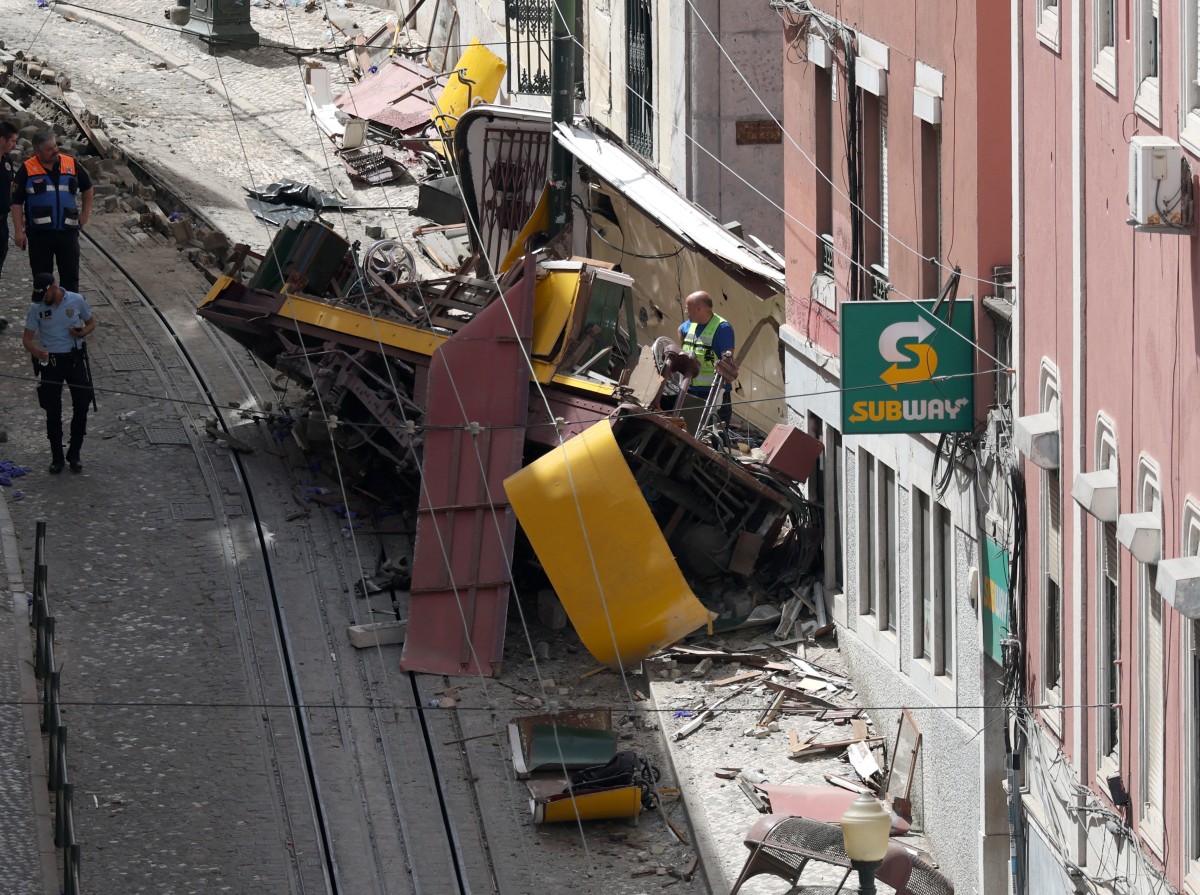 Portugal busca respuestas tras accidente de funicular que dejó 16 muertos en Lisboa Portugal busca respuestas tras accidente de funicular que dejó 16 muertos en Lisboa