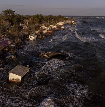 El Bosque, la comunidad mexicana que el mar borró, pero no venció El Bosque, la comunidad mexicana que el mar borró, pero no venció