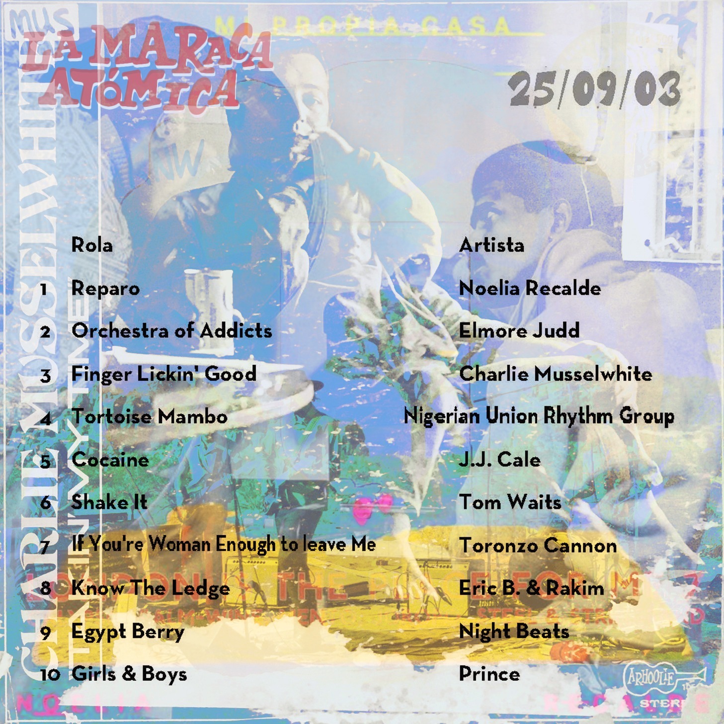 La Maraca Atomica - Mi. 3 Sep 2025 - Con musica fresca La Maraca Atomica - Mi. 3 Sep 2025 - Con musica fresca