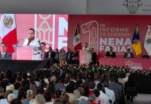 Agua y seguridad, la firma de Elena Farías en su primer año en El Salto