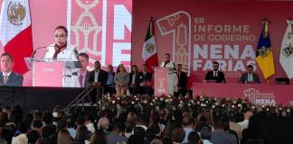 Agua y seguridad, la firma de Elena Farías en su primer año en El Salto