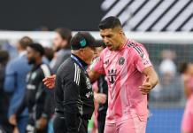 Suárez es sancionado con seis fechas en la Leagues Cup por escupir a un rival