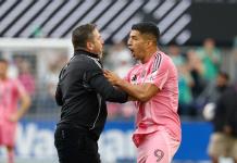 Por su escupitajo, Luis Suárez es sancionado por otros tres partidos por la MLS