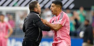 Por su escupitajo, Luis Suárez es sancionado por otros tres partidos por la MLS