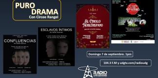 El vuelo de las grullas. Confluencias y Esclavos Íntimos. El criollo noblehispano. Puro Drama 7 septiembre 2025