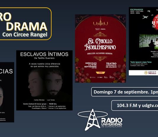 El vuelo de las grullas. Confluencias y Esclavos Íntimos. El criollo noblehispano. Puro Drama 7 septiembre 2025
