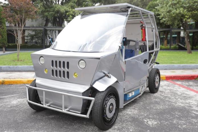 Diseñan en México primer vehículo que funciona con hidrógeno para movilidad sustentable