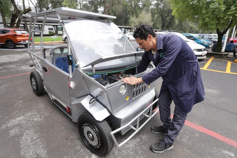 Diseñan en México primer vehículo que funciona con hidrógeno para movilidad sustentable