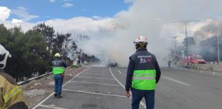 Al menos 57 heridos en Ciudad de México por explosión de camión de gas